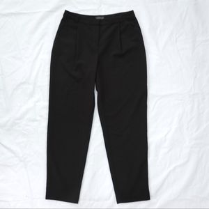 TOPSHOP Cropped Pleated Trousers